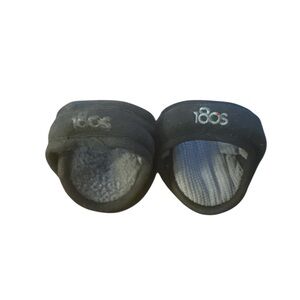 Pair of Black Fleece Ear Warmers EUC